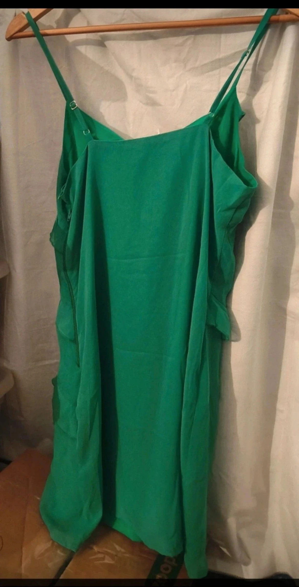 Vestido verde vibrante NAF NAF - Nuevo con etiquetas - Talla 36 (S) Femme Donna  – photo 3
